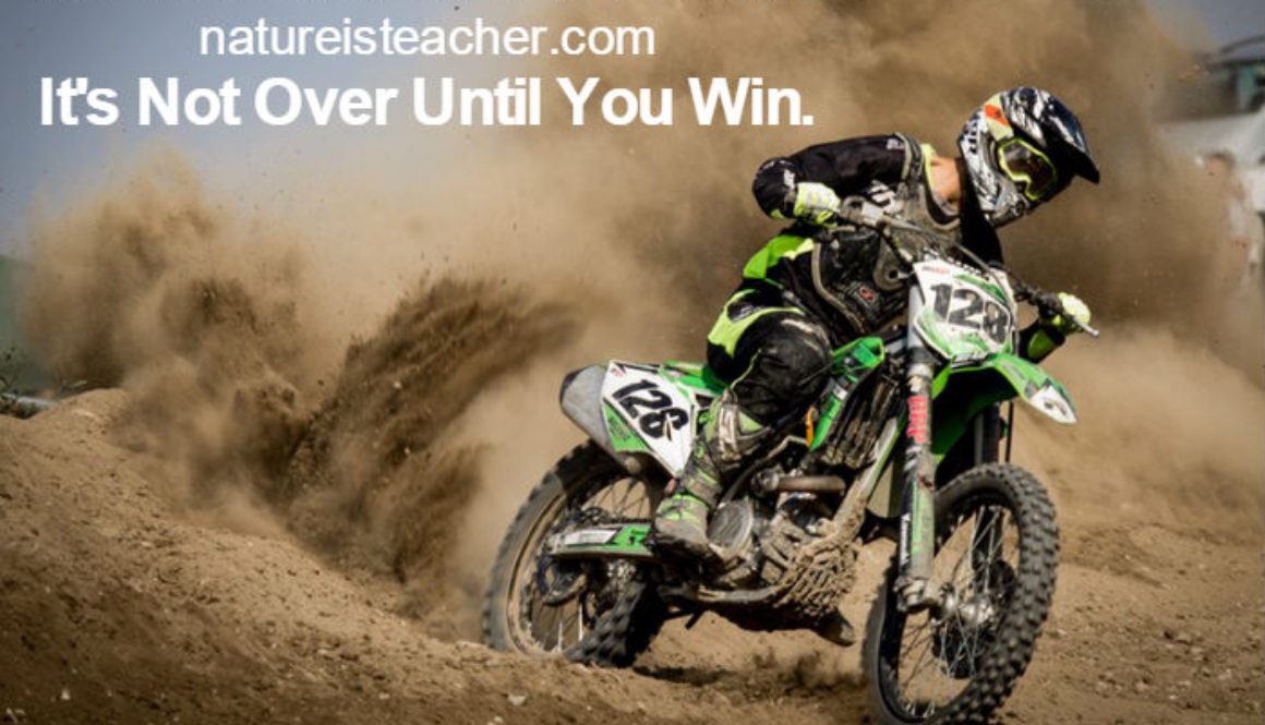 It's Not Over Until It's Done QUOTATION