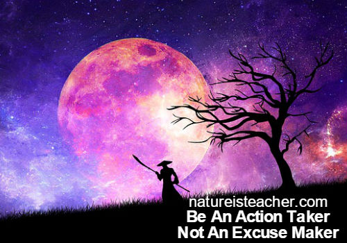 Be An Action Taker QUOTATION
