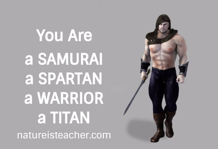 You Are a Spartan QUOTATION