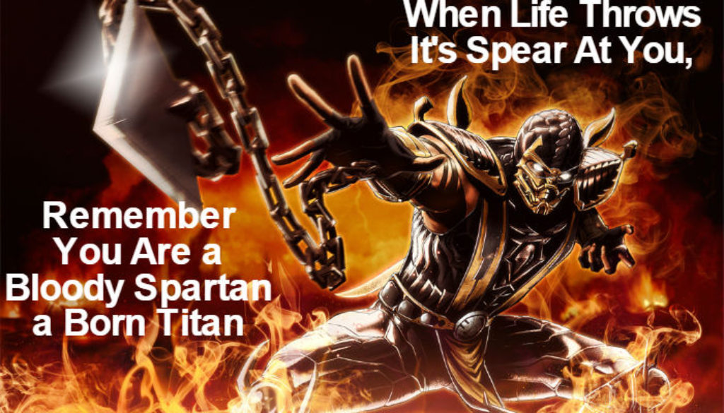 You Are a Bloody Spartan QUOTATION