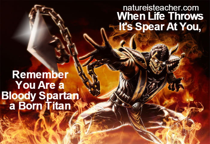 You Are a Bloody Spartan QUOTATION