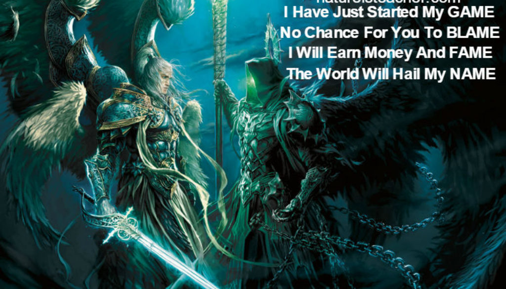 The World Will Hail My Name QUOTATION